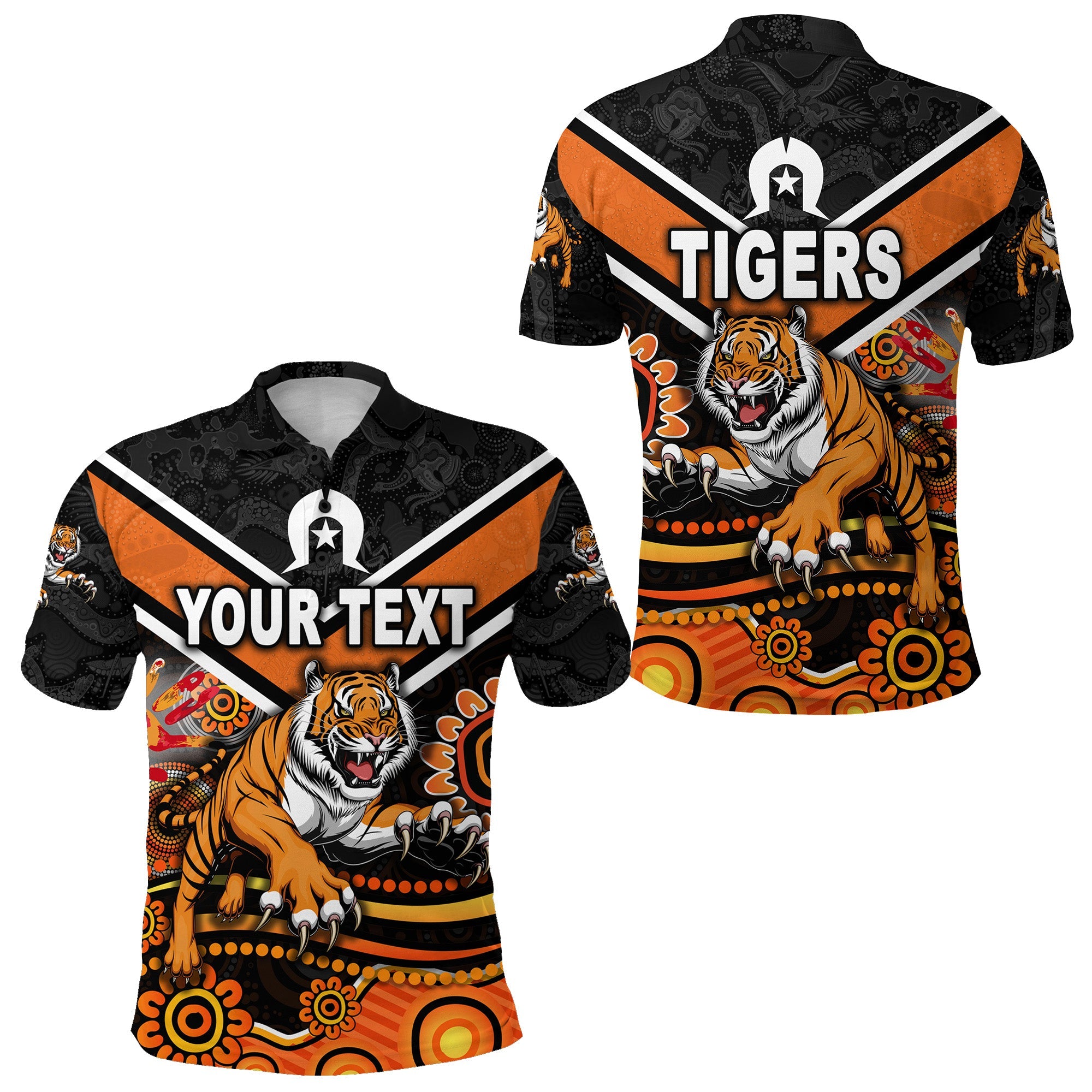 custom-personalised-wests-tigers-polo-shirt-2021-naidoc