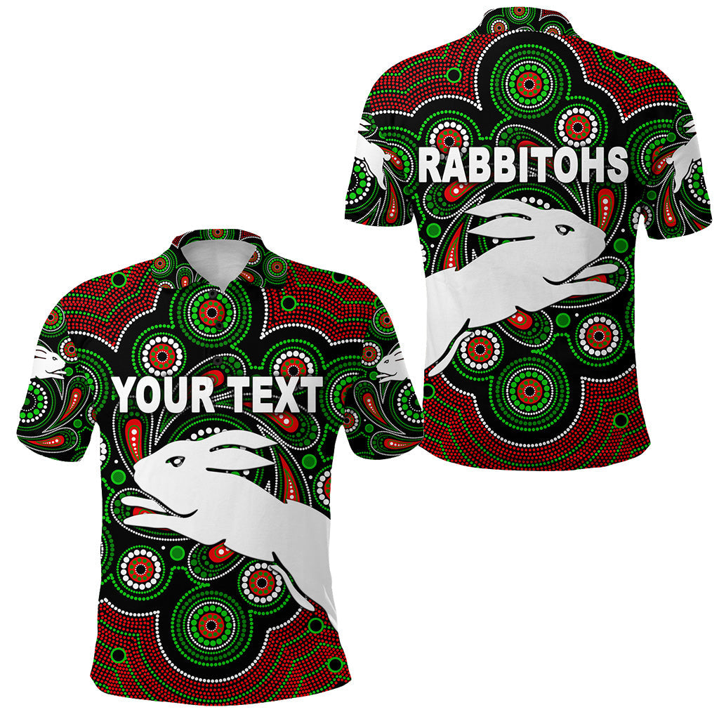 custom-personalised-south-sydney-rabbitohs-polo-shirt-2021-indigenous-vibes-black
