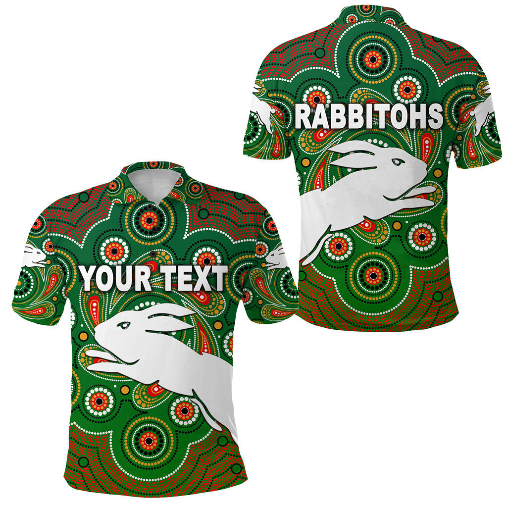 custom-personalised-south-sydney-rabbitohs-polo-shirt-2021-indigenous-vibes-green