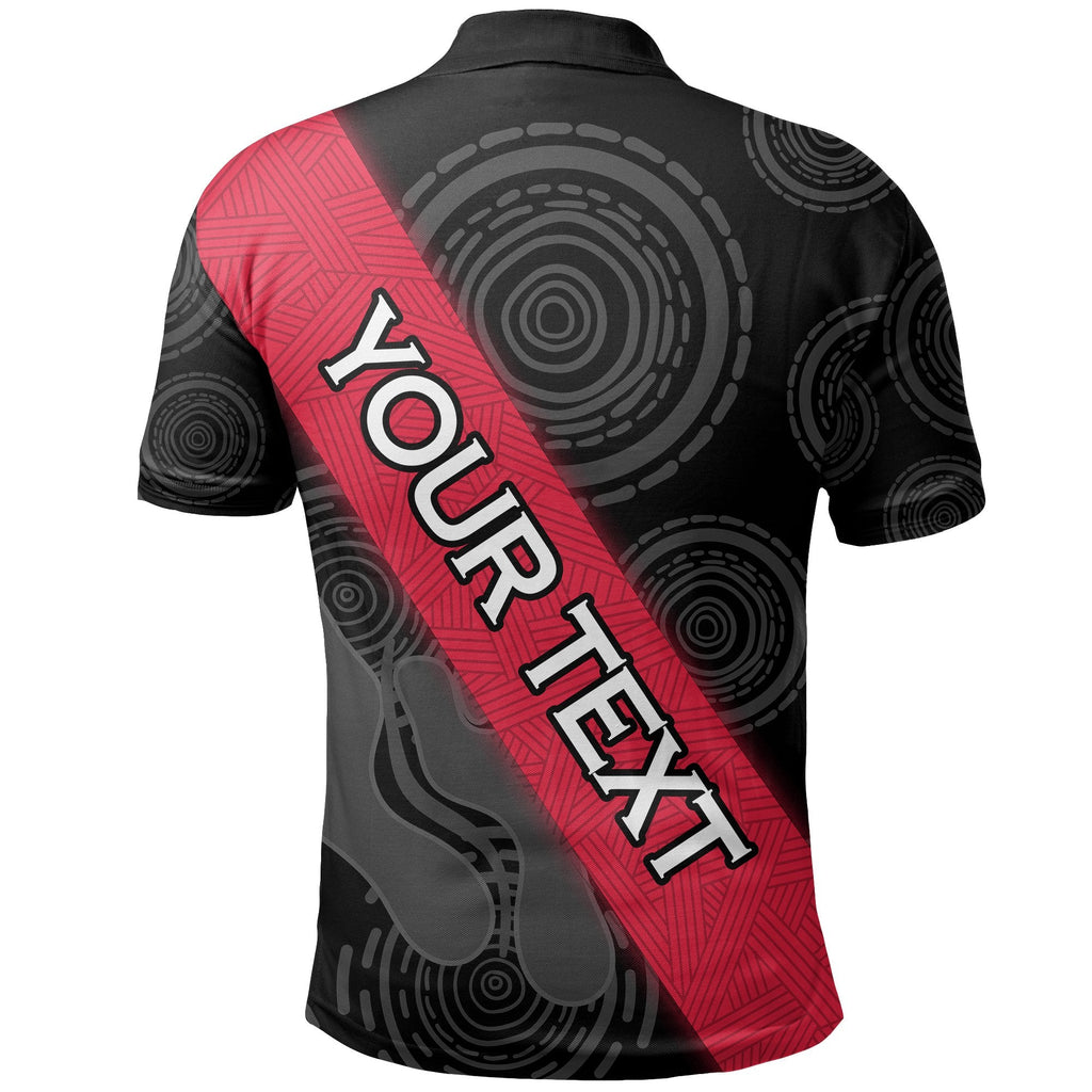 custom-personalisedessendon-bombers-polo-shirt-black