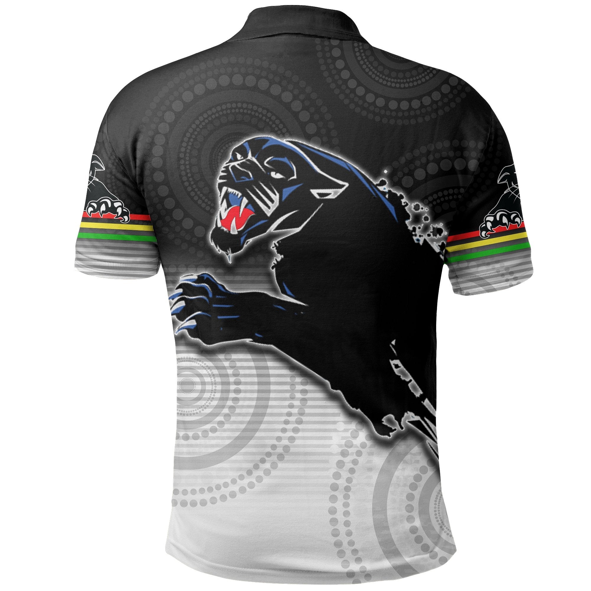 panthers-aboriginal-polo-shirt-simple-style