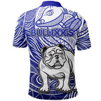 bulldogs-polo-shirt-tribal-style