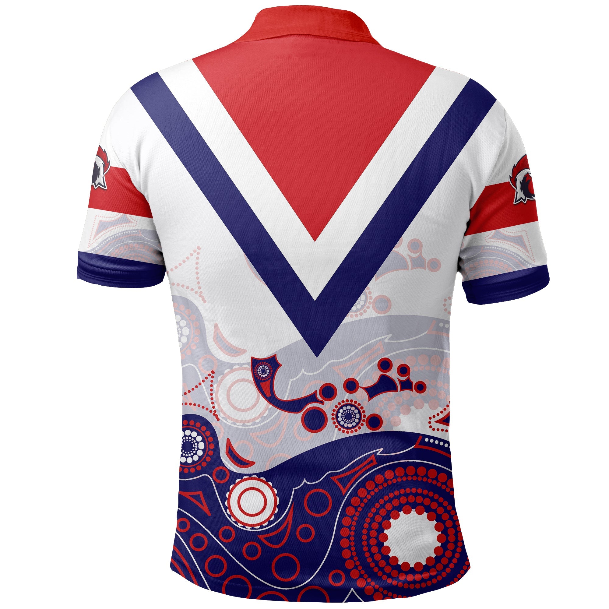 roosters-polo-aboriginal-white-style