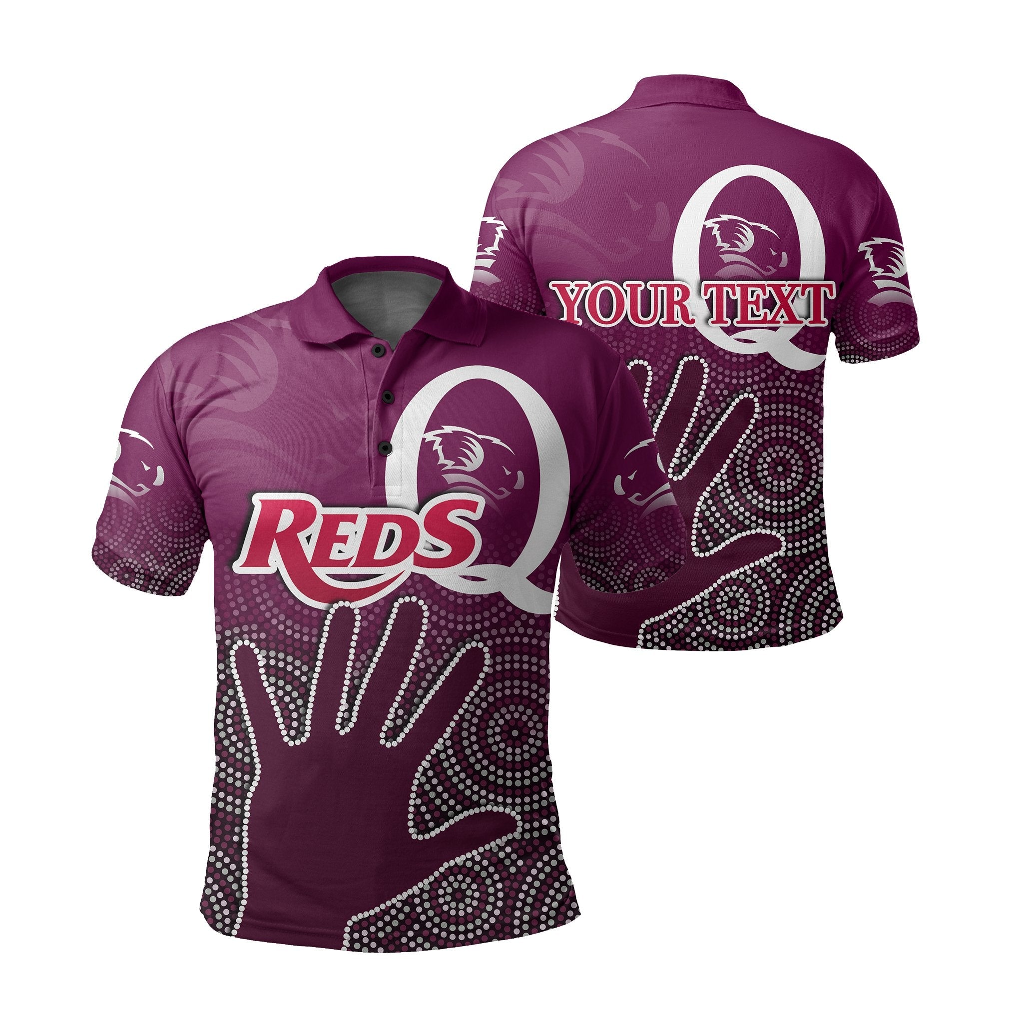 custom-personalised-queensland-reds-polo-shirt-aboriginal