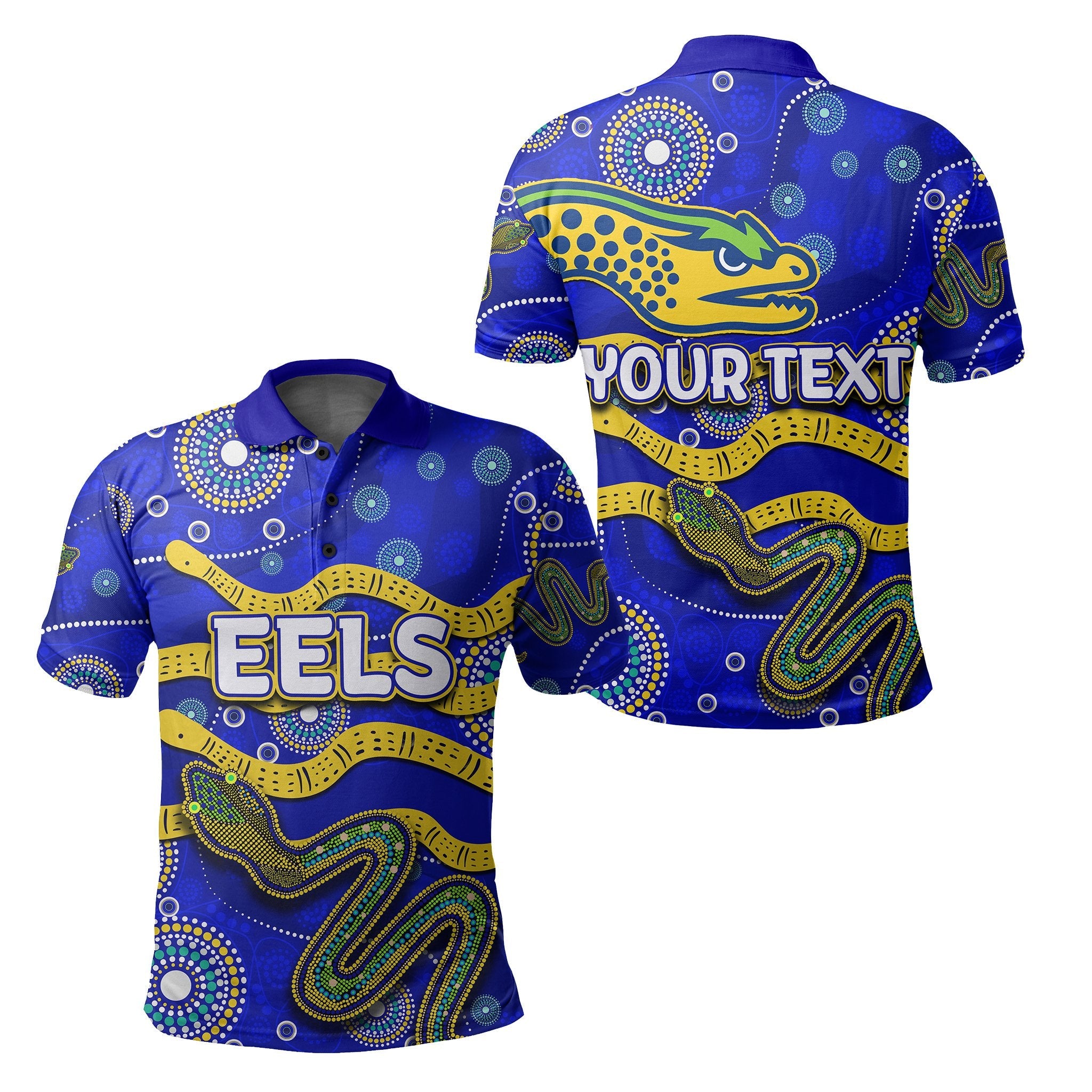 custom-personalised-parramatta-eels-polo-shirt-aboriginal-tribal-style