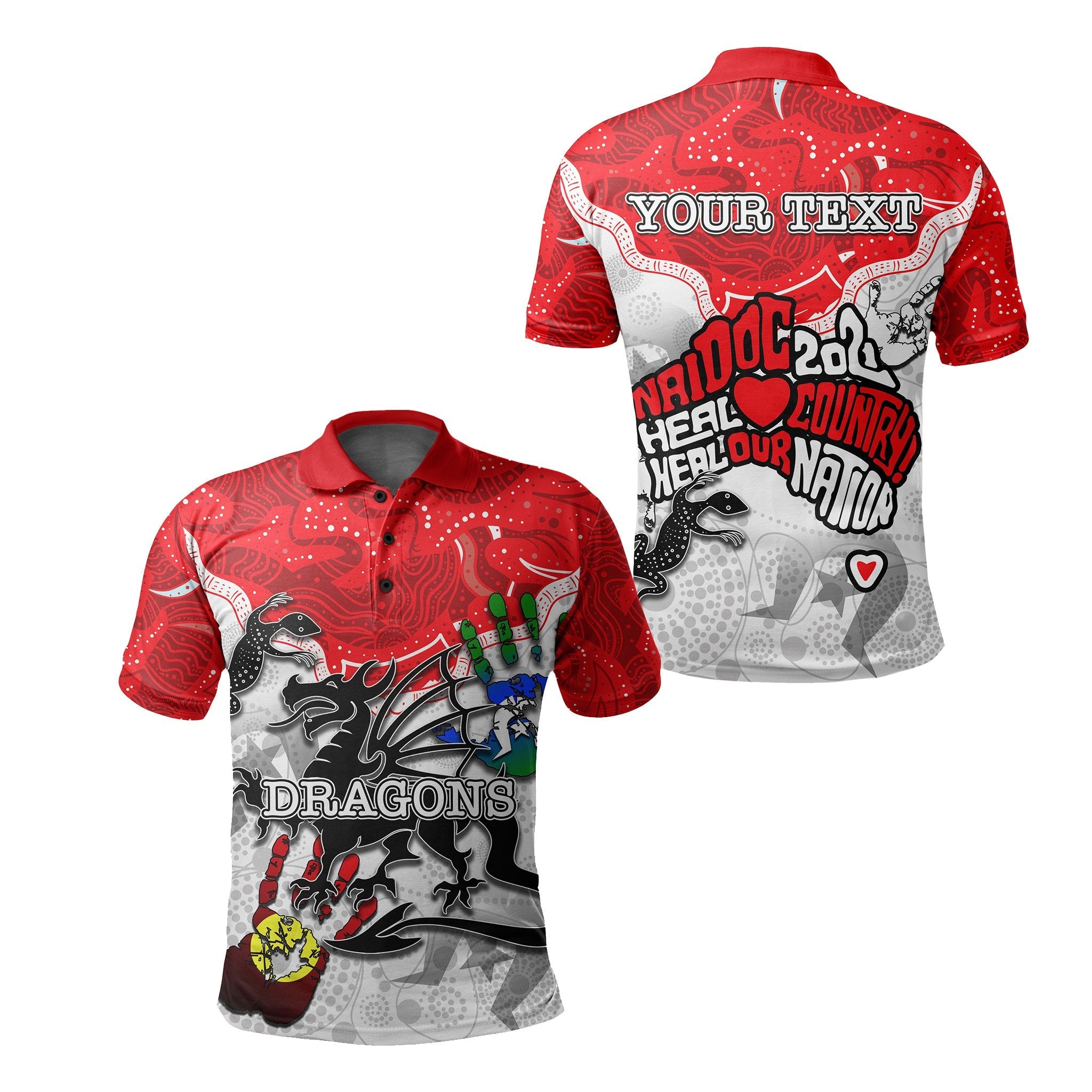 custom-personalised-naidoc-st-george-polo-shirt-tribal-style