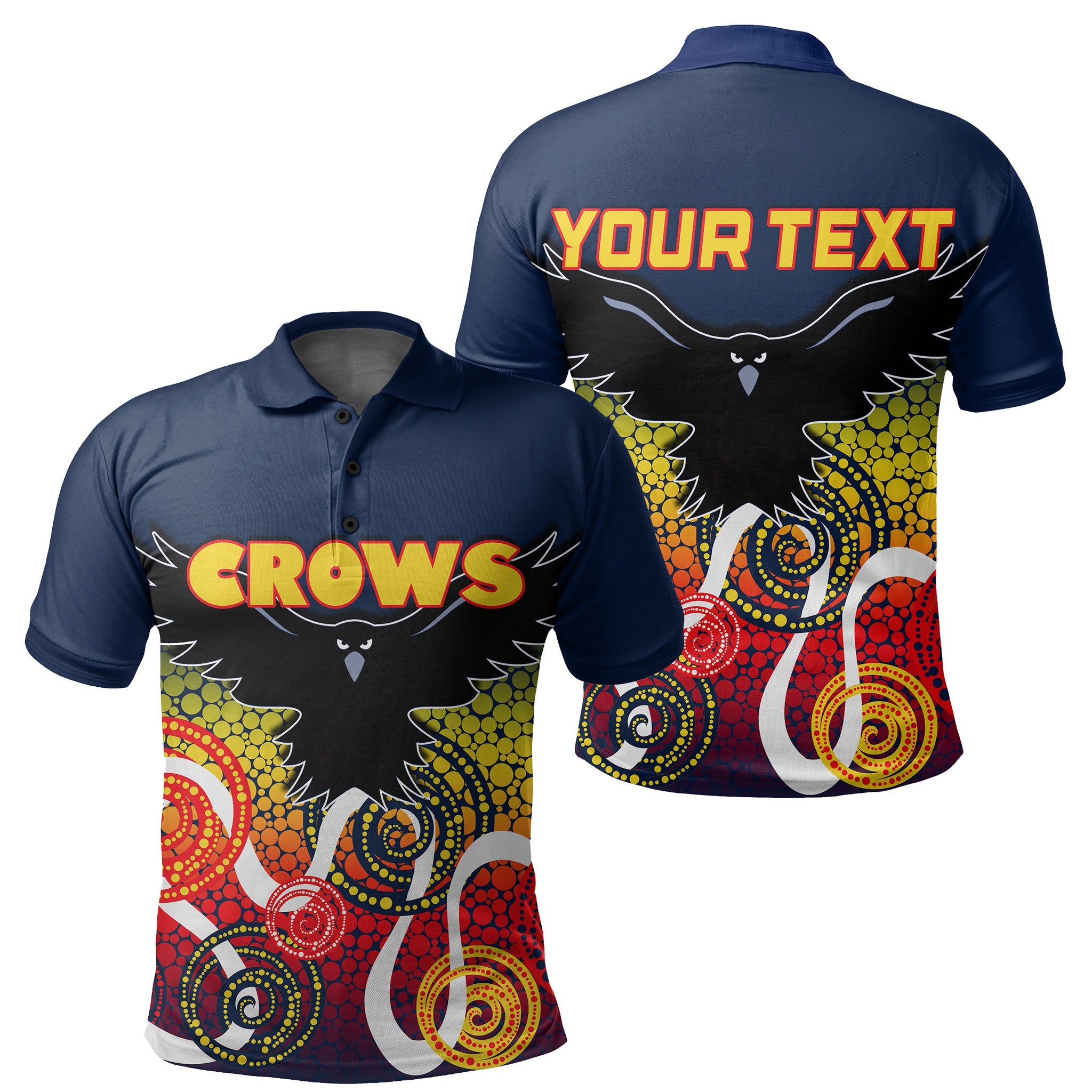 custom-personalised-adelaide-crows-polo-shirt-indigenous-blue-color