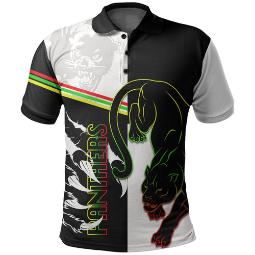 custom-personalisedpanthers-polo-shirt-claws-half-black-white-style
