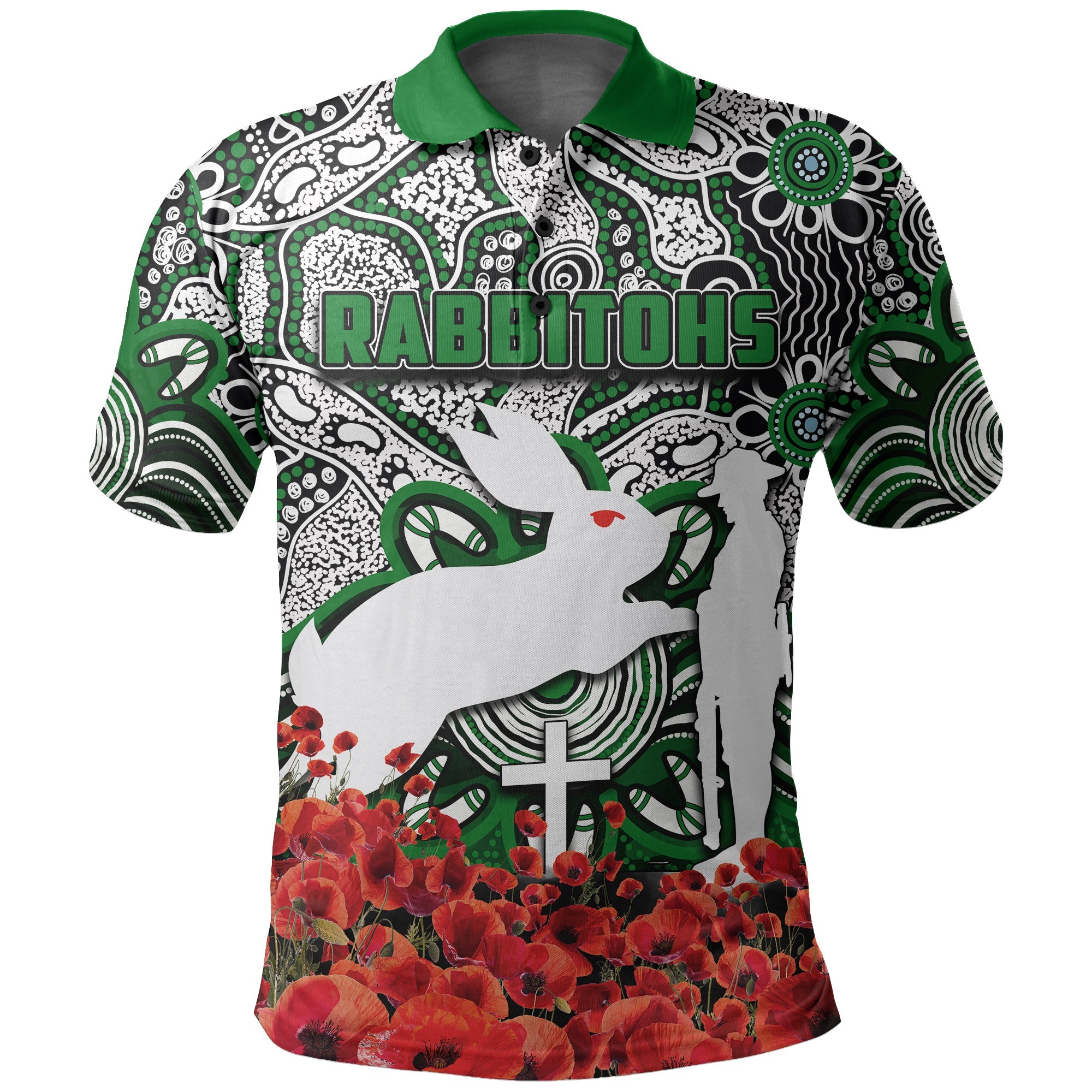 rabbitohs-polo-shirt-anzac-day-poppy-flowers-with-aboriginal