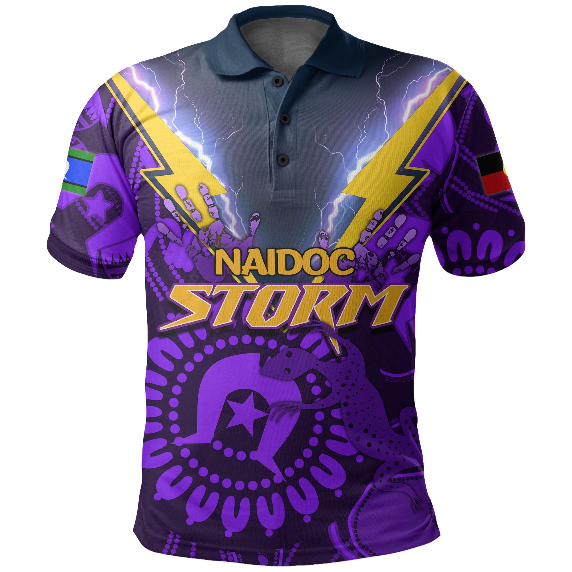 custom-personalisednaidoc-melbourne-polo-shirt-naidoc-patterns