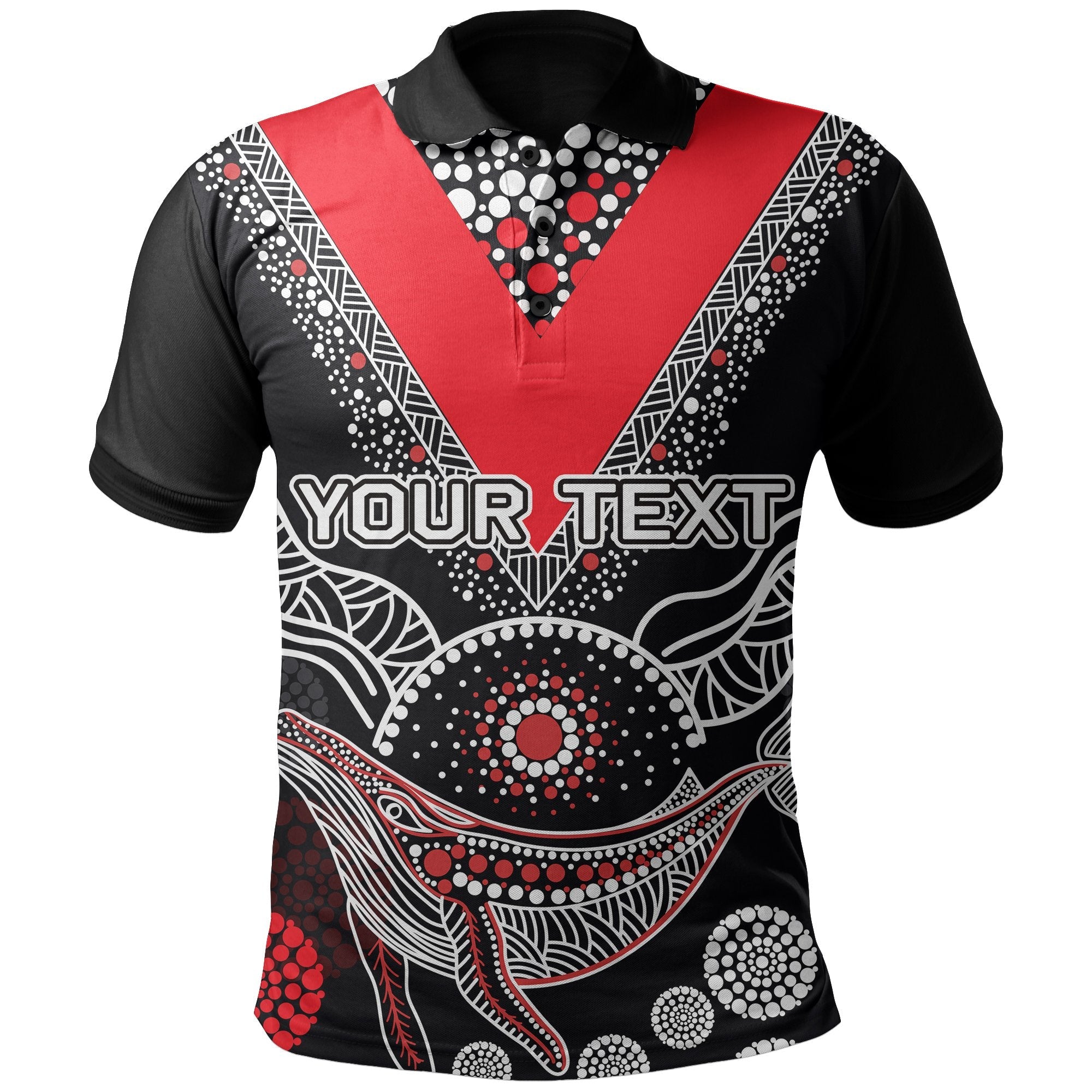 custom-personalisedst-george-polo-shirt-aboriginal
