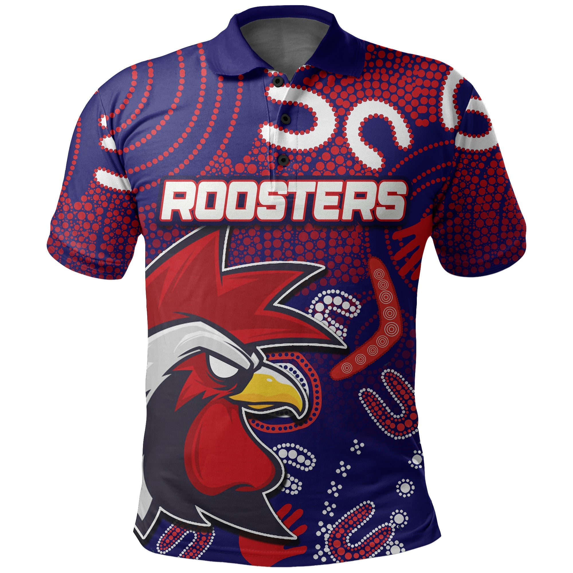 custom-personalisedroosters-polo-shirt-indigenous-no-1