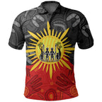 custom-personalisedaboriginal-family-polo-shirt-flag-style