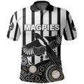 custom-personalised-magpies-polo-shirt-aboriginal-simple