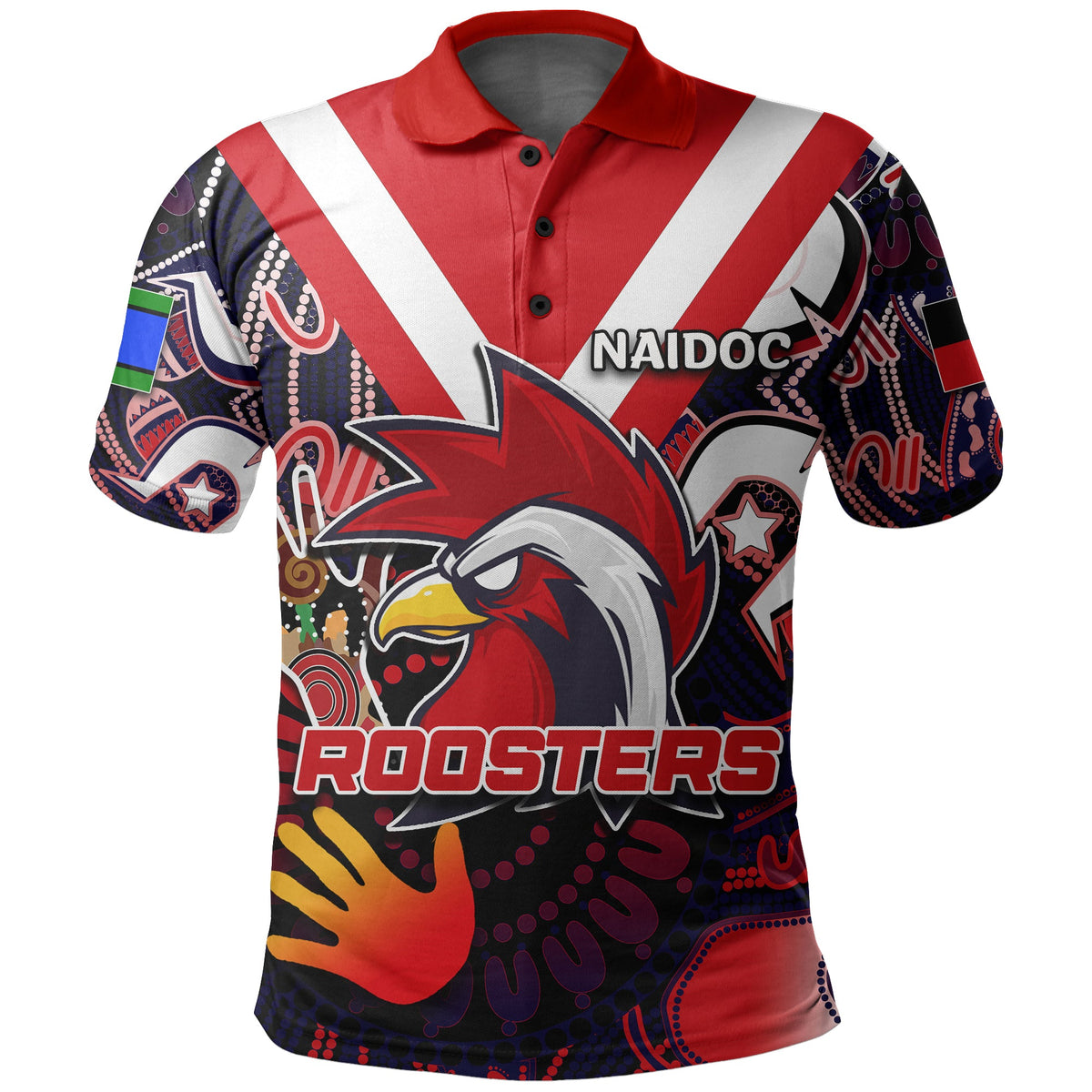 naidoc-roosters-polo-shirt-naidoc-patterns
