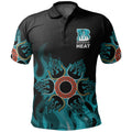 (Custom Personalised And Number) Brisbane Heat Polo Shirt Cricket Simple Style