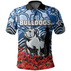 canterbury-bankstown-bulldogs-polo-shirt-anzac-day-poppy-flowers-with-aboriginal