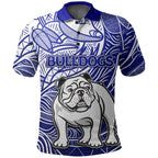 bulldogs-polo-shirt-tribal-style