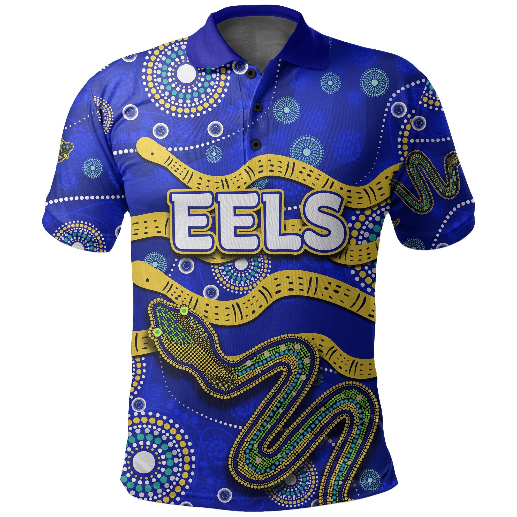 custom-personalised-parramatta-eels-polo-shirt-aboriginal-tribal-style