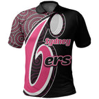 custom-personalisedsydney-sixers-polo-shirt-cricket-aboriginal-dot-patterns