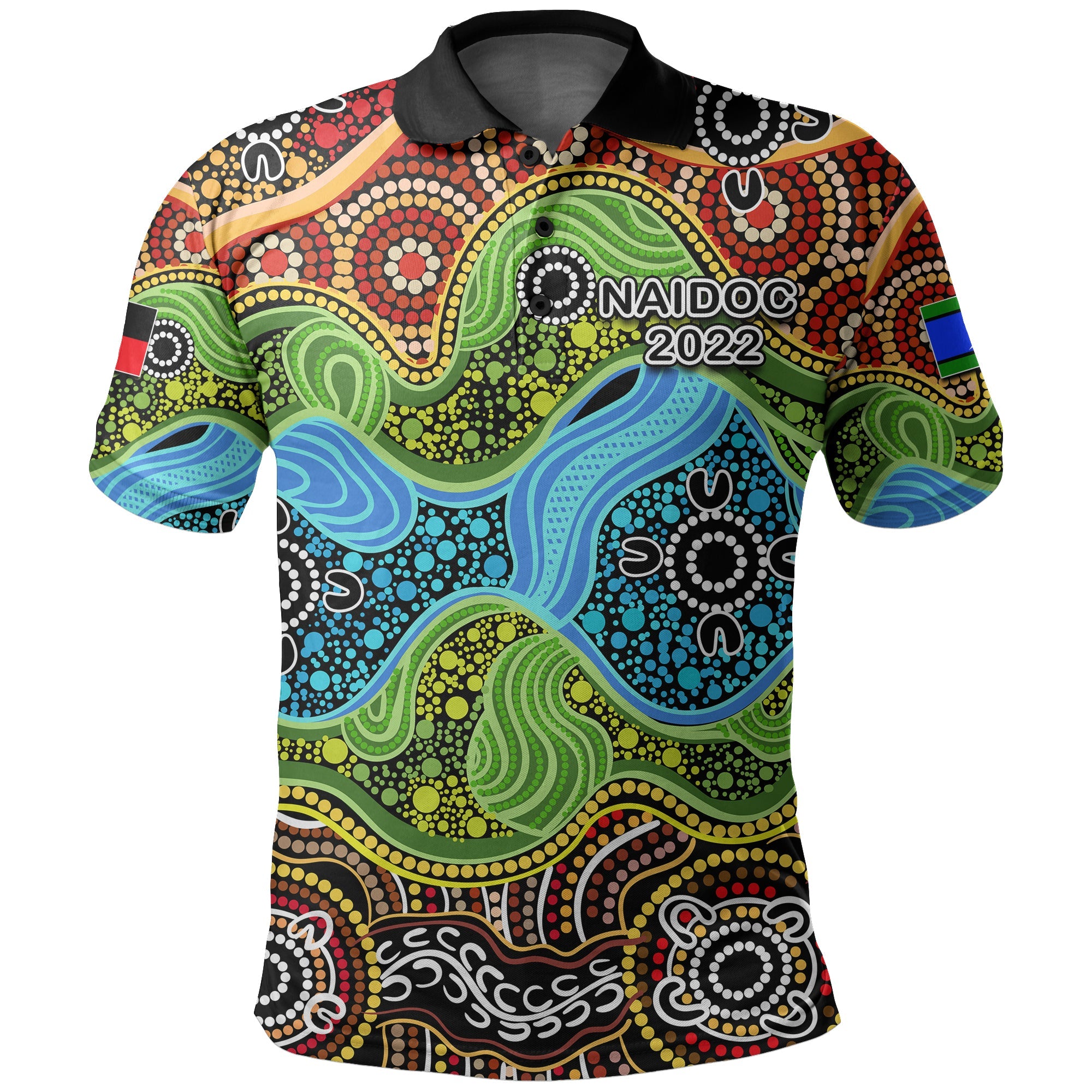 naidoc-week-2022-polo-shirt-indigenous-style