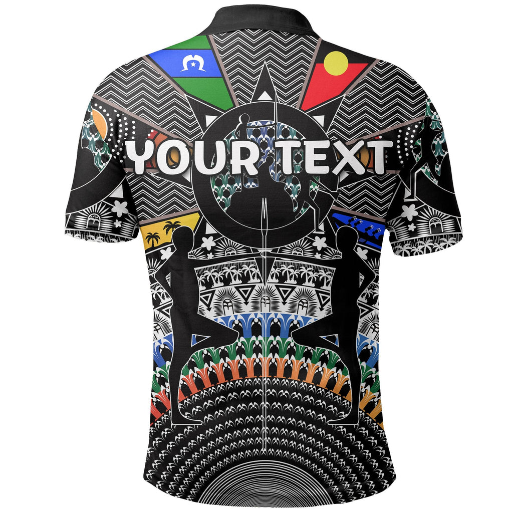 custom-personalised-naidoc-week-polo-shirt-tribal-style-1