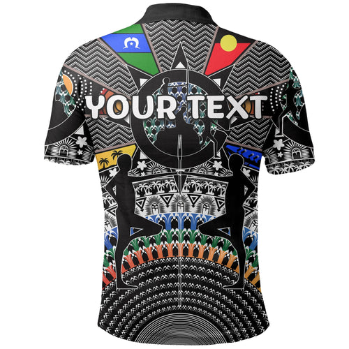 custom-personalised-naidoc-week-polo-shirt-tribal-style-1