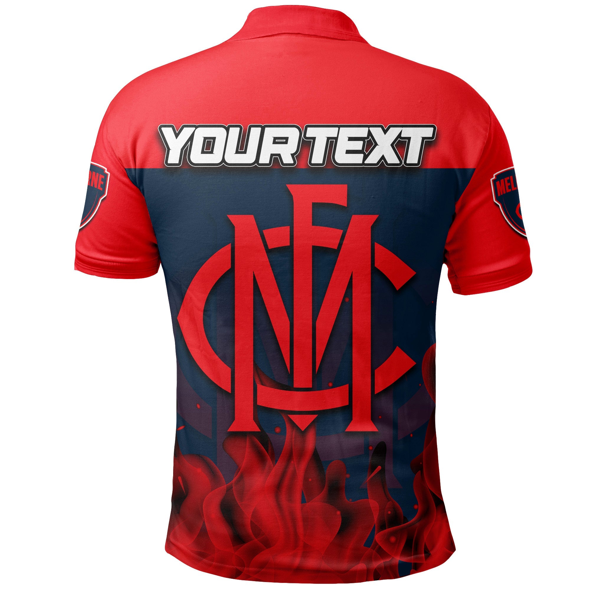 custom-personalised-demons-polo-shirt-give-em-hell
