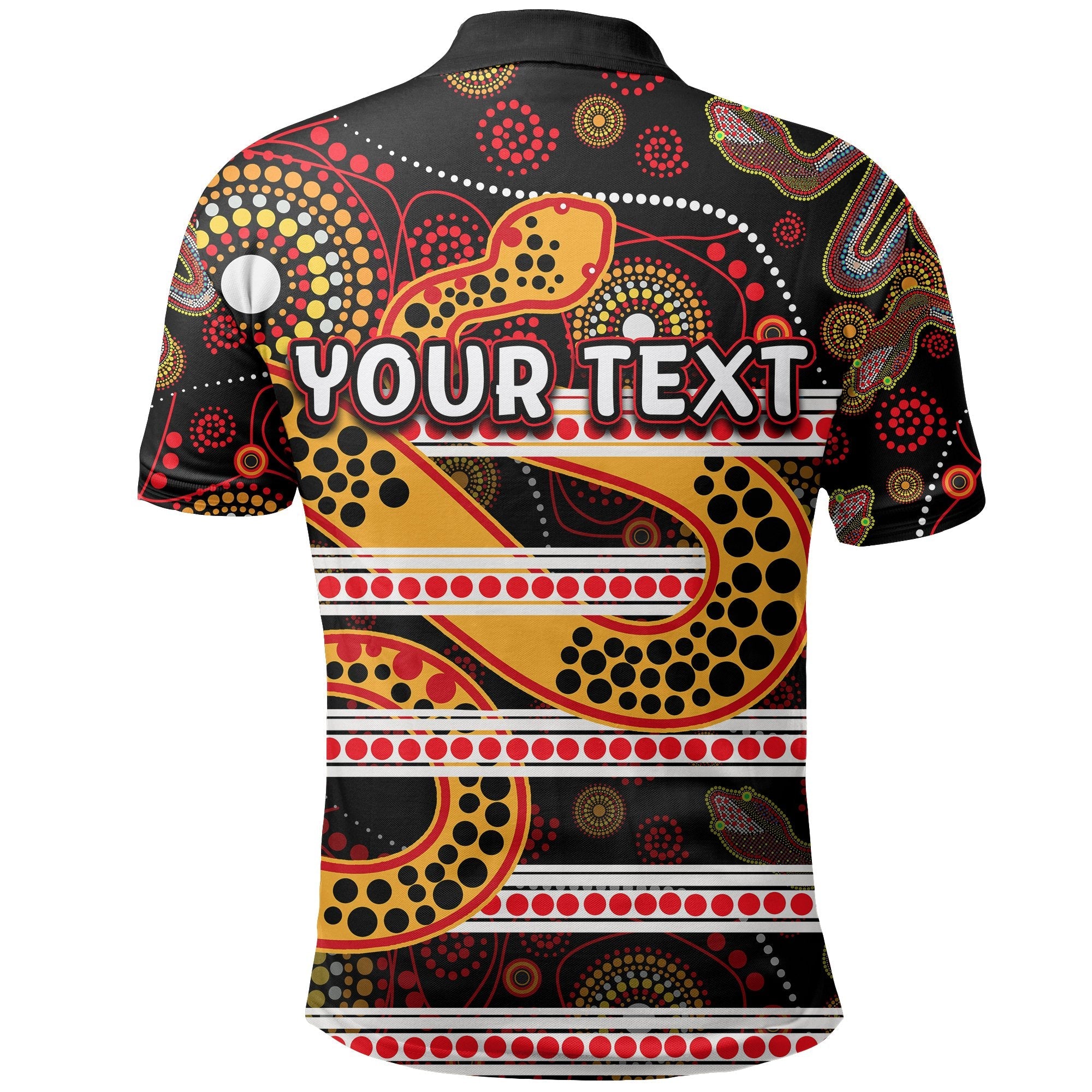custom-personalised-parramatta-eels-polo-shirt-aboriginal-tribal-style-black