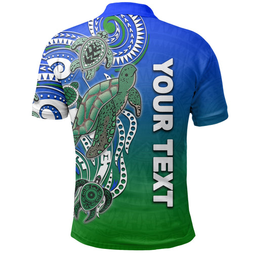 custom-personalised-torres-strait-islanders-polo-shirt-turtle