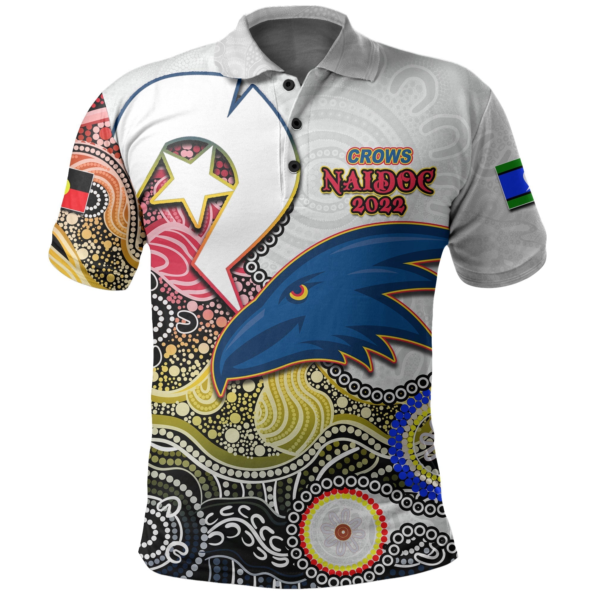 crows-australian-football-polo-shirt-naidoc-2022-patterns