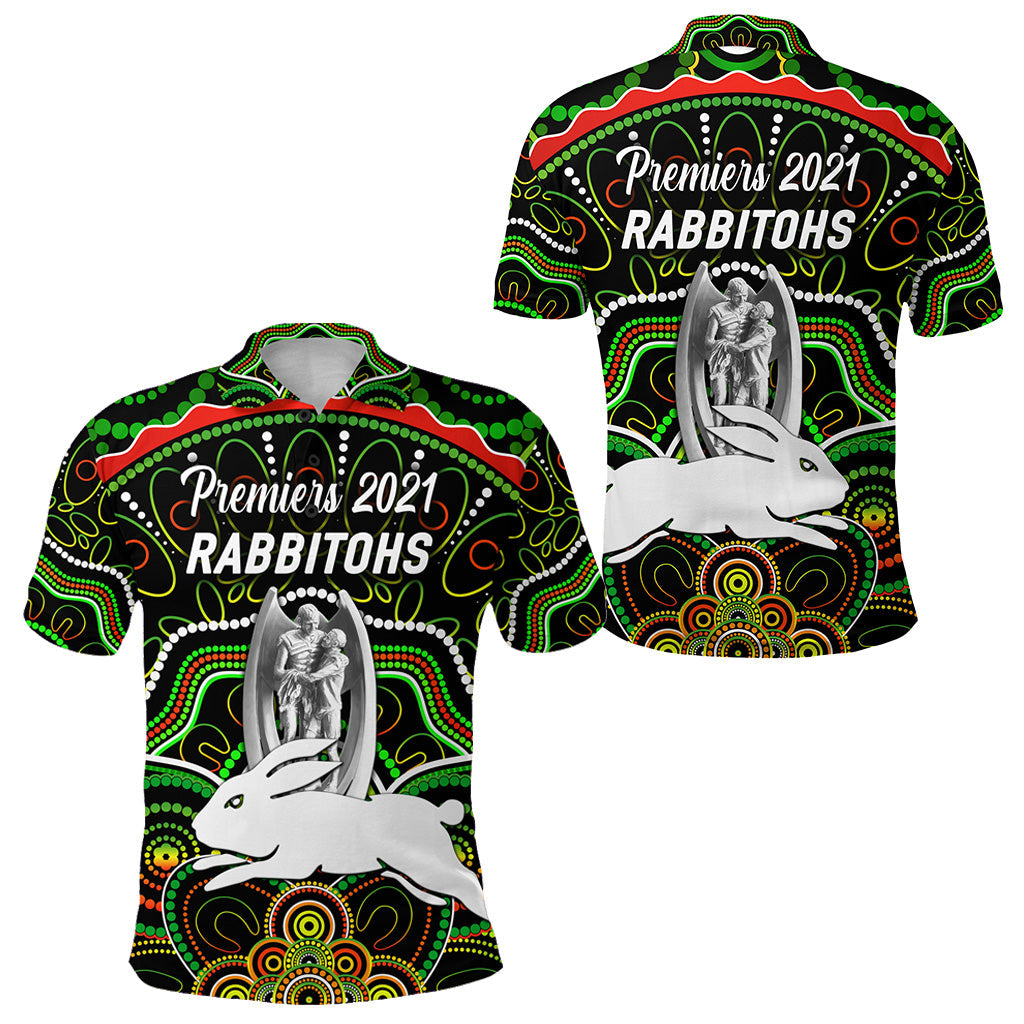 south-sydney-rabbitohs-polo-shirt-2021-indigenous-premiers-trophy-black
