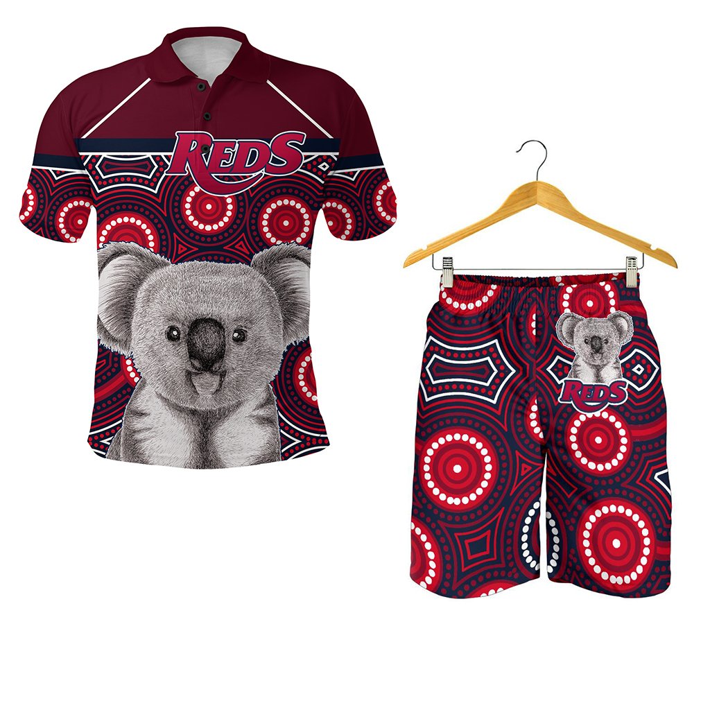 combo-polo-shirt-and-men-short-reds-rugby-australian-simple-indigenous-queensland