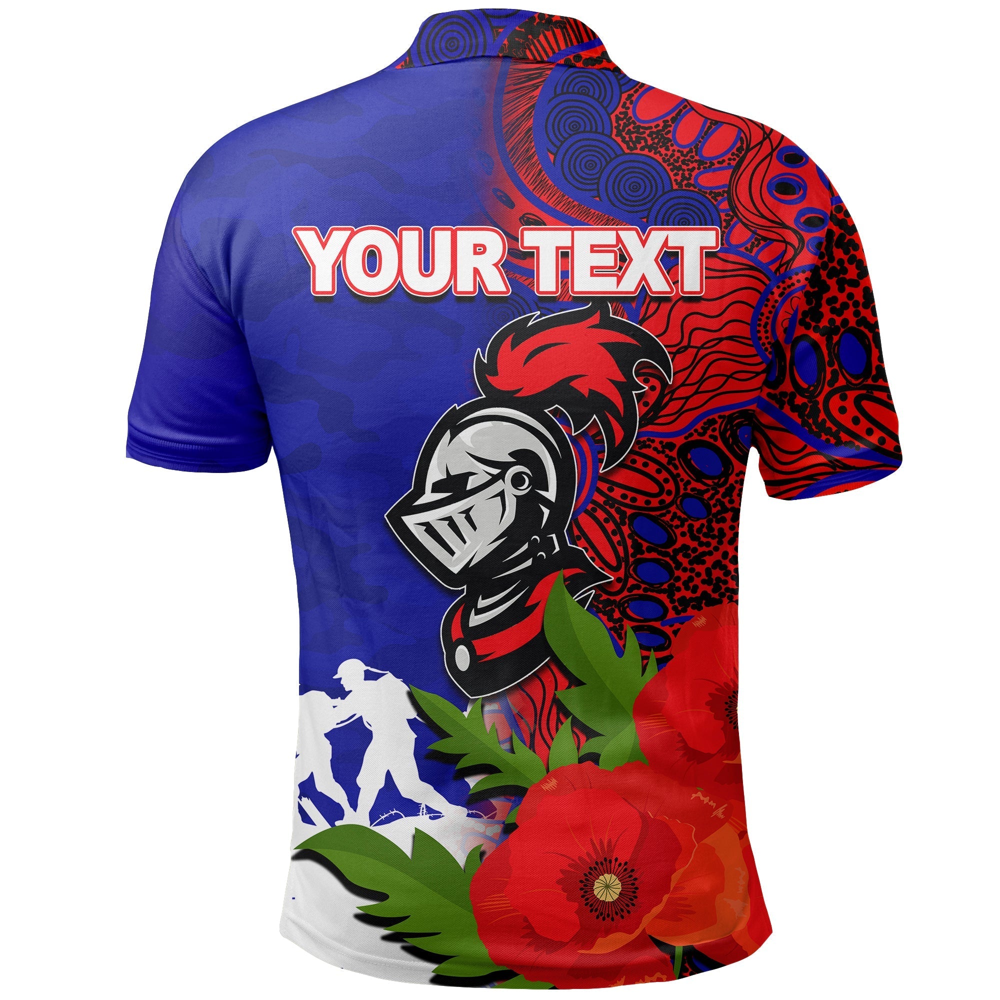 custom-personalisedknights-anzac-day-aboriginal-mix-army-patterns-polo-shirt