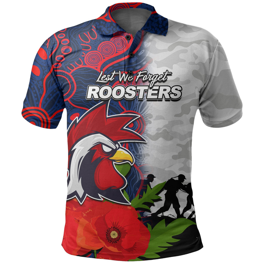 custom-personalisedroosters-anzac-day-aboriginal-mix-army-patterns-polo-shirt