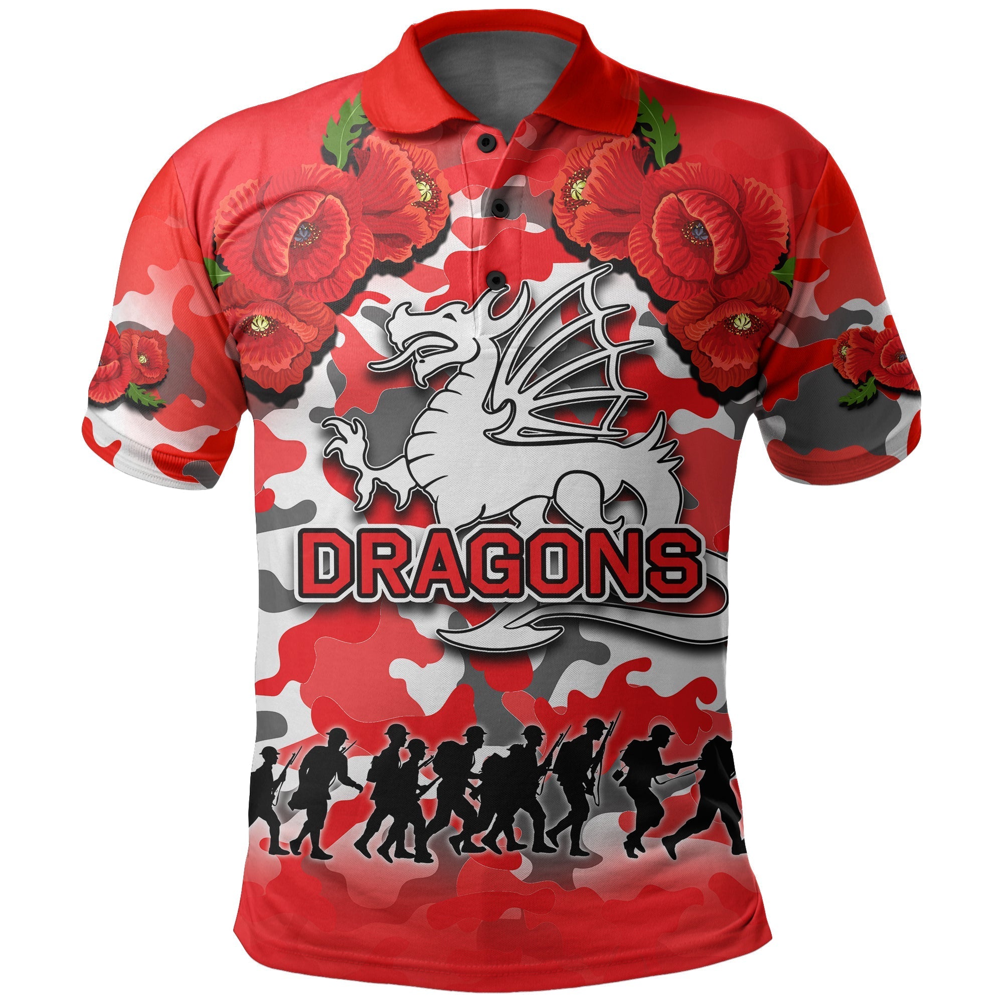 anzac-day-polo-shirt-dragons-army-style-no1