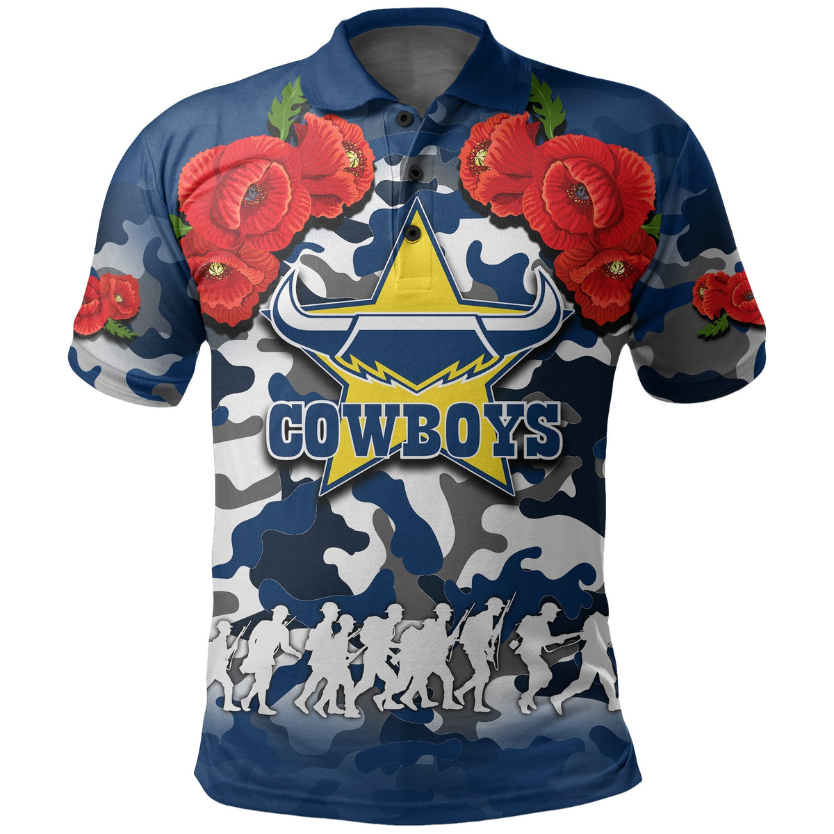 anzac-day-polo-shirt-cowboys-army-style-no1