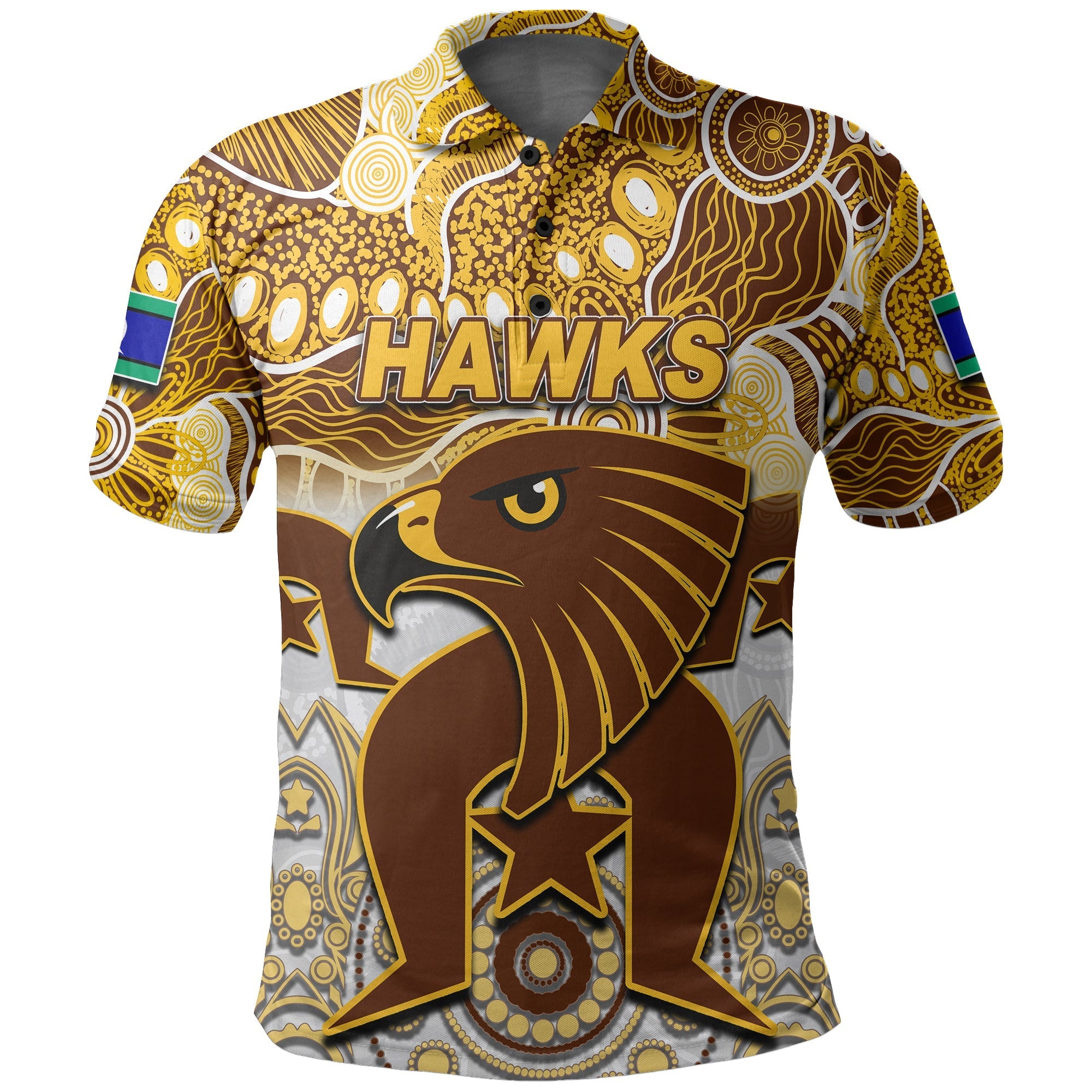 custom-personalised-hawks-australian-football-torres-strait-islanders-mix-aboriginal-polo-shirt