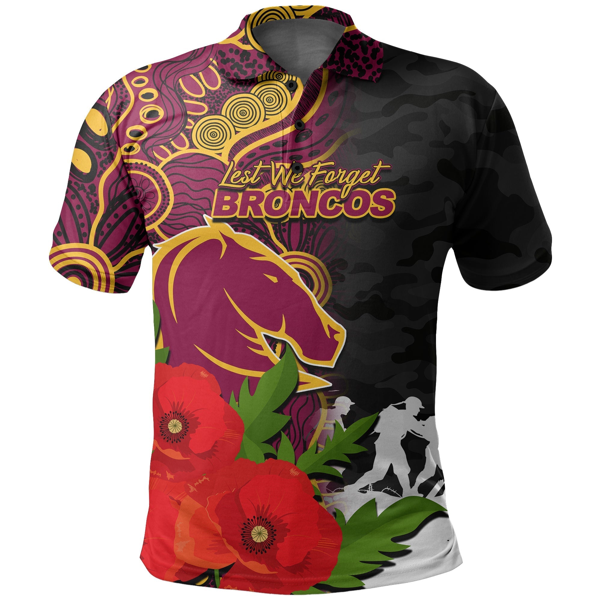 custom-personalisedbroncos-anzac-day-aboriginal-mix-army-patterns-polo-shirt