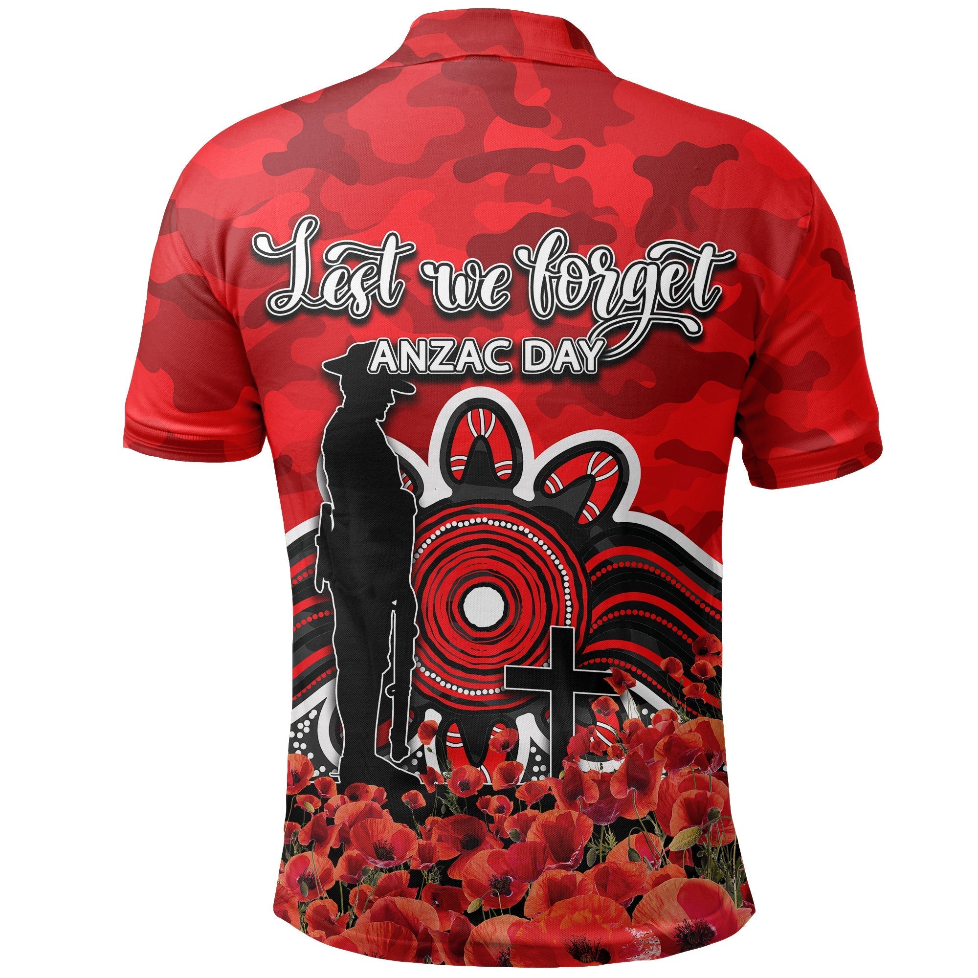st-george-dragons-polo-shirt-anzac-day-poppy-flowers-with-army-patterns