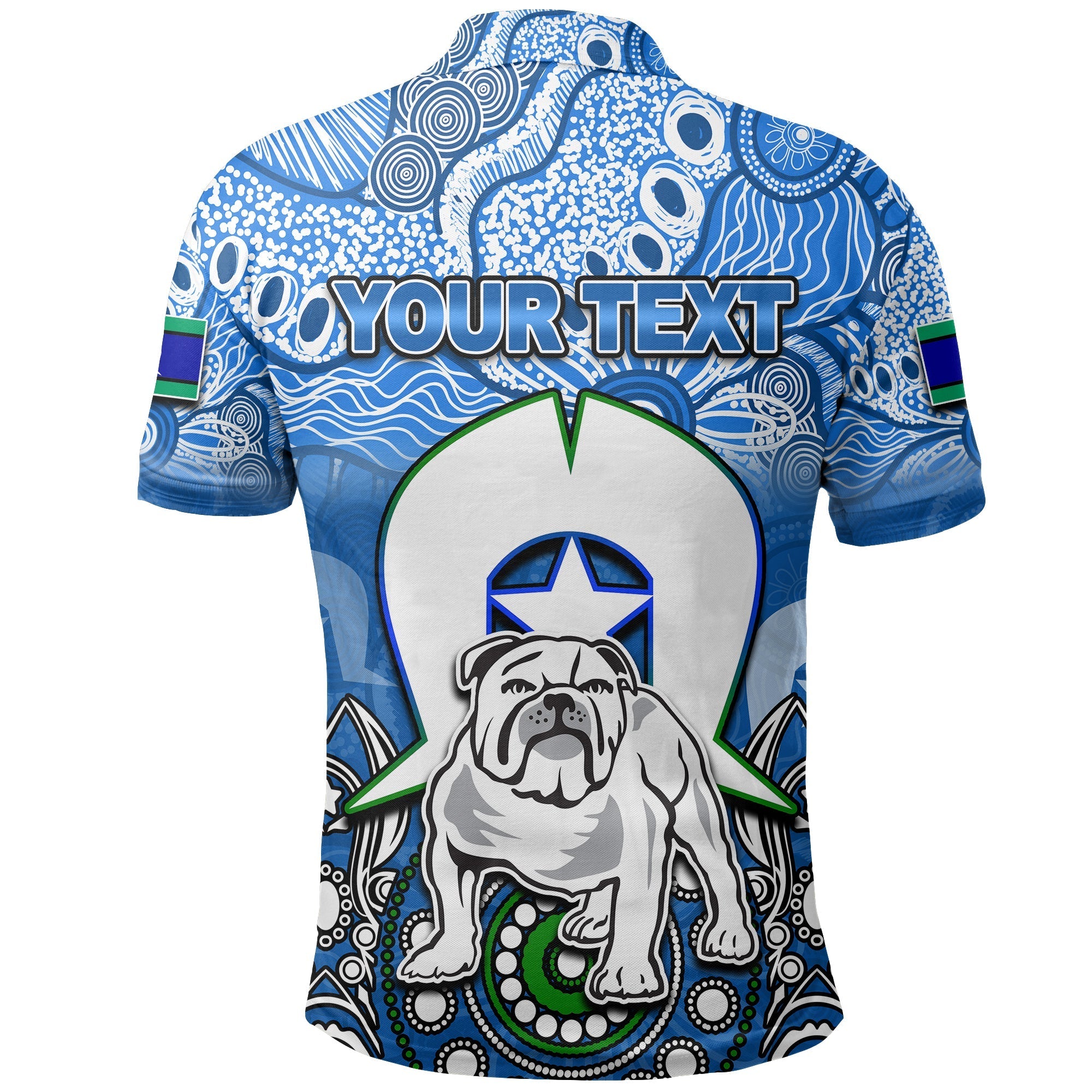 custom-personalisedbulldogs-torres-strait-islanders-mix-aboriginal-polo-shirt