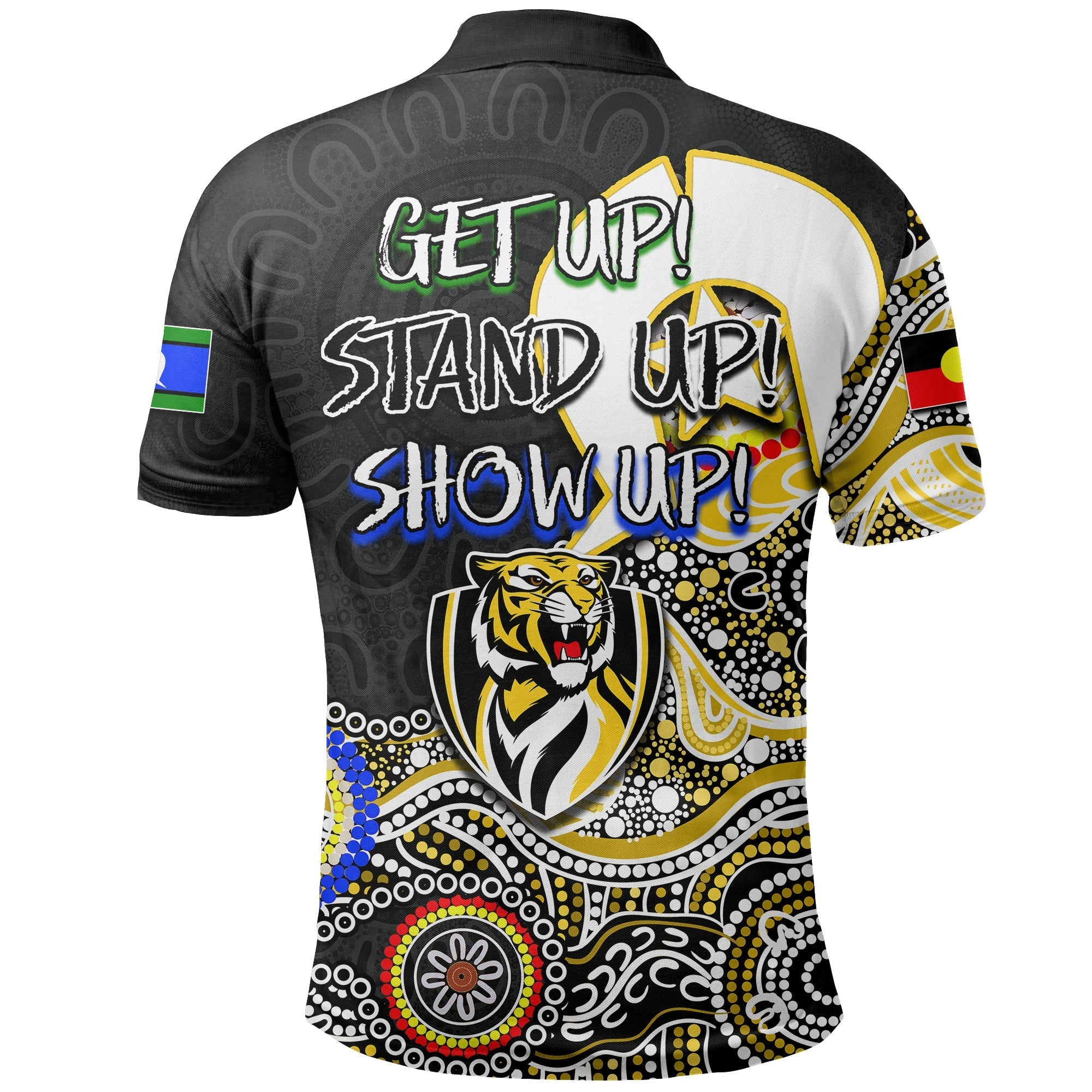 tigers-australian-football-polo-shirt-naidoc-2022-patterns