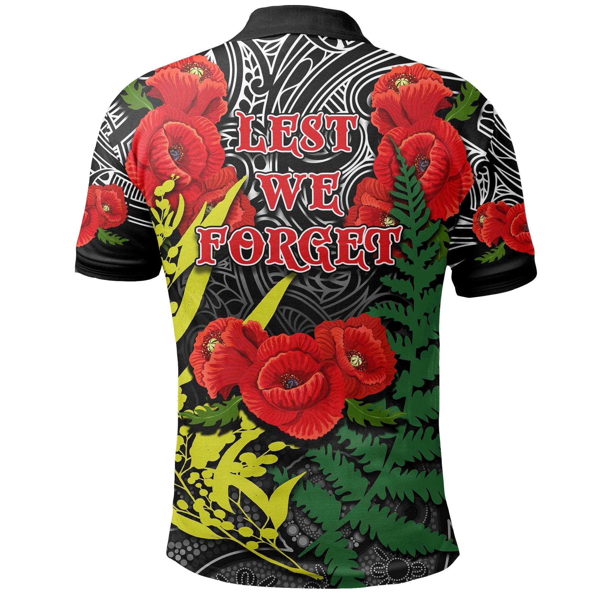 anzac-day-polo-shirt-maori-patterns-white-color