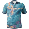 polo-shirt-australia-beautiful-mermaid-with-dolphin