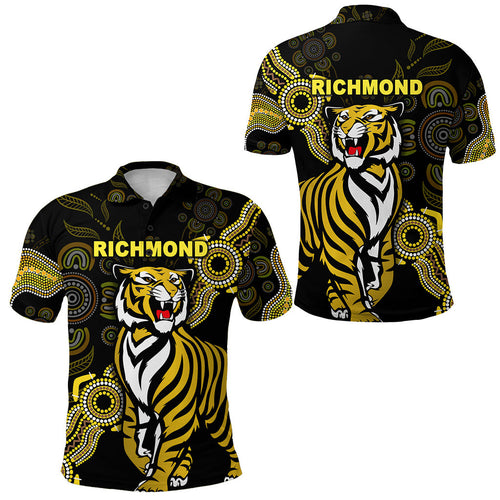 richmond-tigers-polo-shirt-simple-indigenous