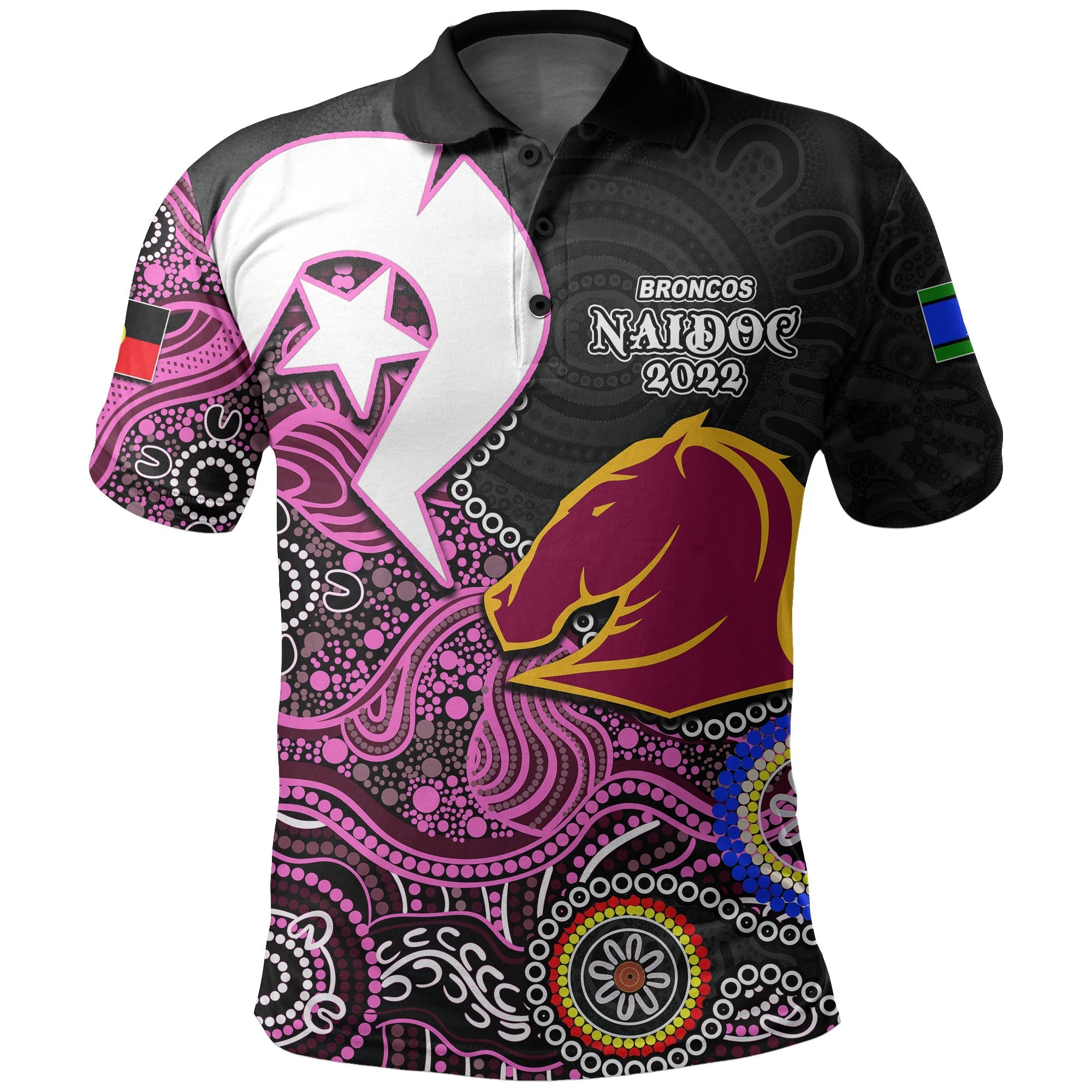 broncos-rugby-polo-shirt-naidoc-2022-patterns-pink-style