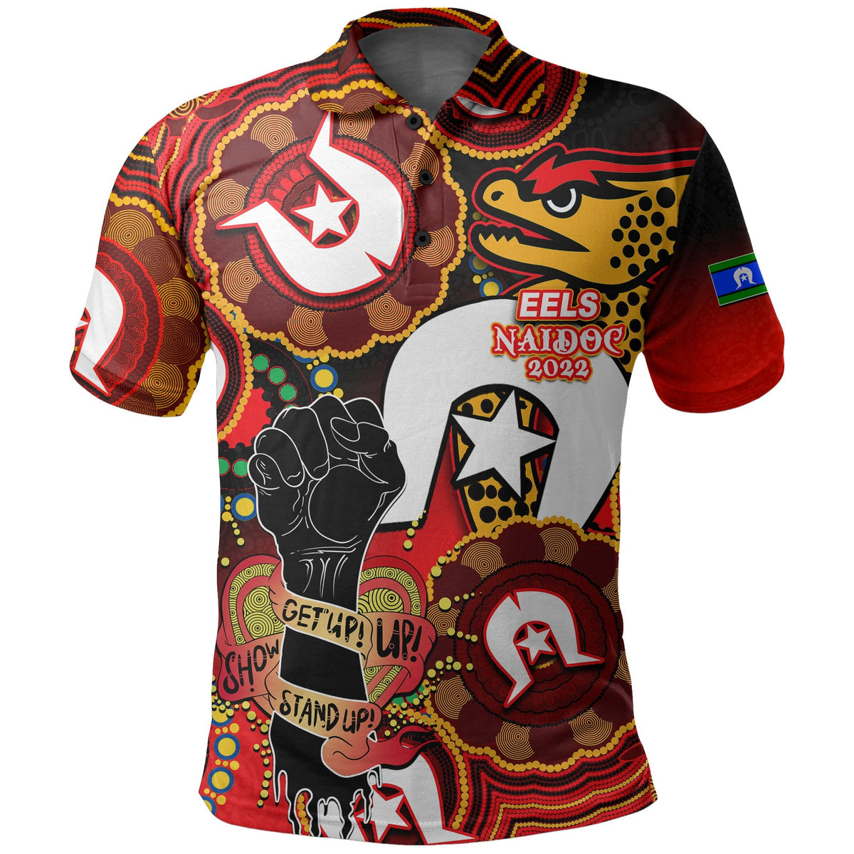custom-personalised-eels-rugby-naidoc-week-2022-polo-shirt-lets-fight-together-no2