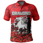 st-george-dragons-polo-shirt-anzac-day-poppy-flowers-with-army-patterns