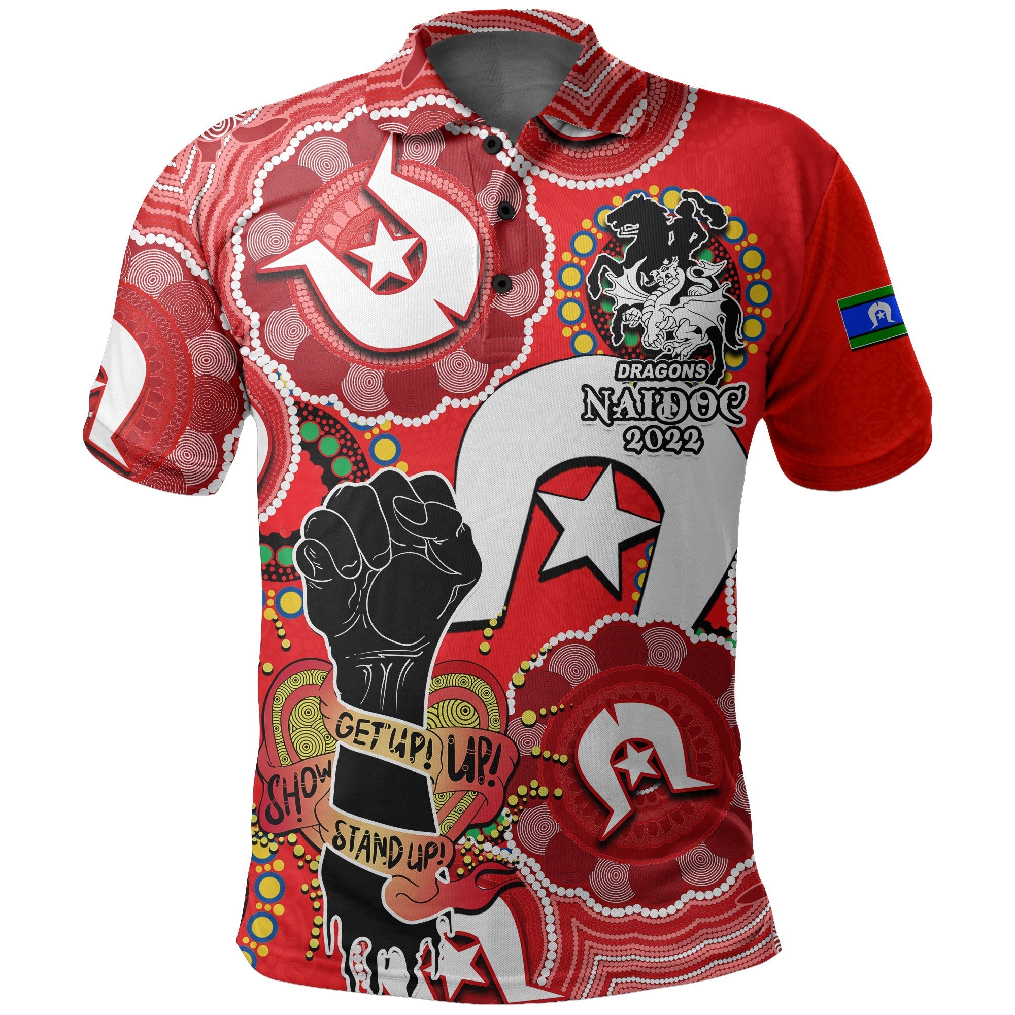 custom-personalised-dragons-rugby-naidoc-week-2022-polo-shirt-lets-fight-together