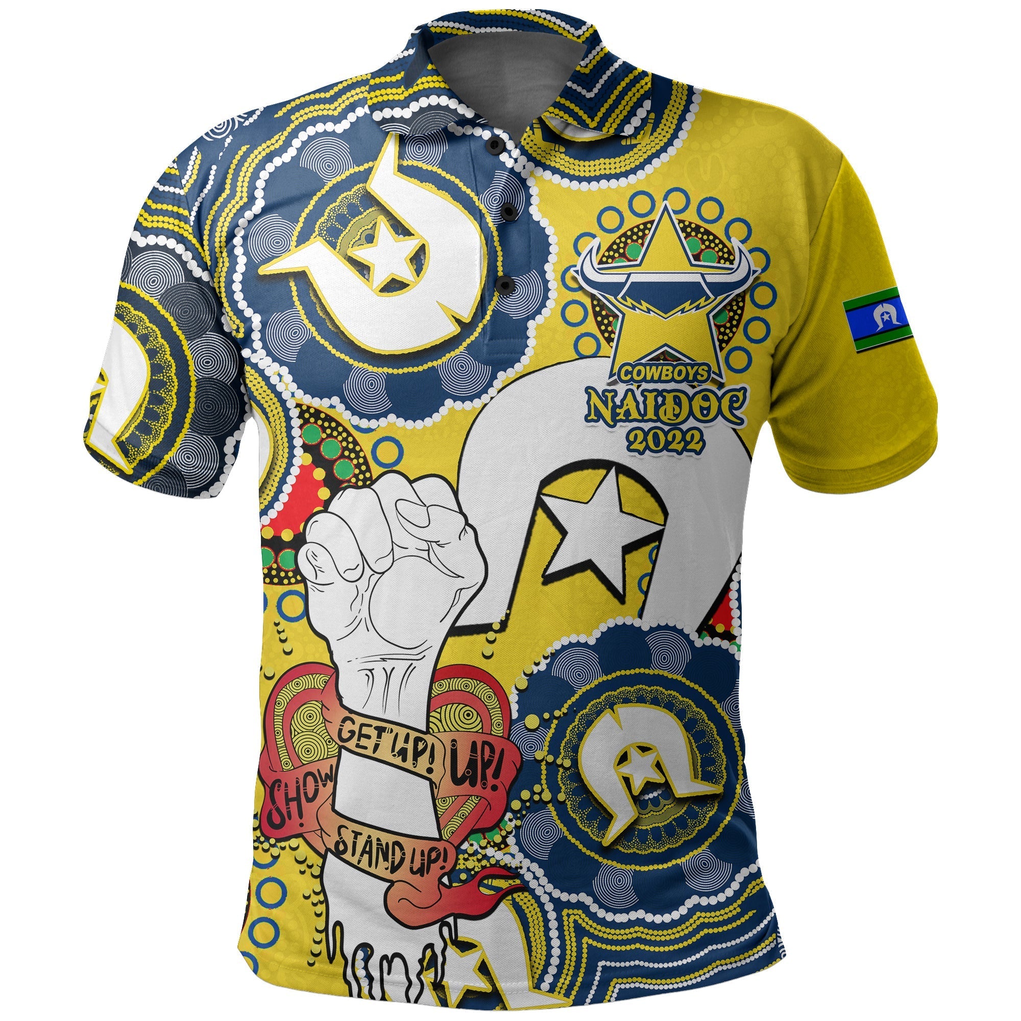 custom-personalised-cowboys-rugby-naidoc-week-2022-polo-shirt-lets-fight-together